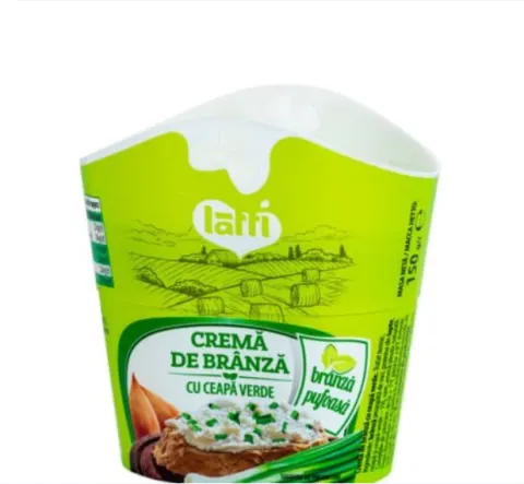 Crema  de brinza cu Verdeata 23% "LATTI"