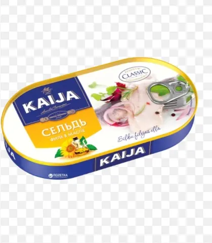 Fileu de Hering in ulei 170gr./EOE”Kaija”