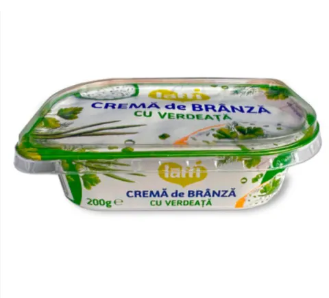 Crema de brinza cu VERDEATA 70% Latti