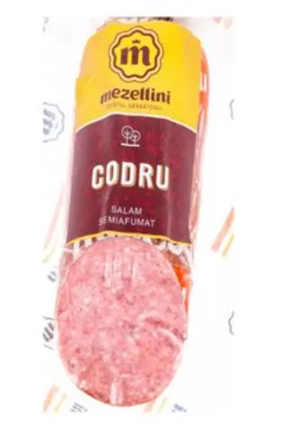 Salam Codru CITY, baton, vid, 0.5 kg