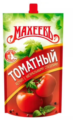 Ketchup "Махеевъ" "Tomate" pach. d/p 500g