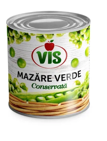 Mazare verde conserv.cal1 425 ml /400gr.VIS
