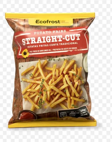 Cartofi Congelati French Fries ECOFROST 9x9 2,5 kg/buc