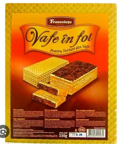 Foi de gofra ,, Triumf “ 0,35 kg pătrat Franzeluta