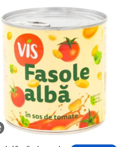 Fasole alba in sos de tomate 425g/410 VIS