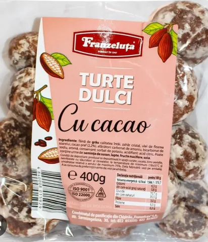 Turte dulce ,, Cu Cacao 0,4 kg