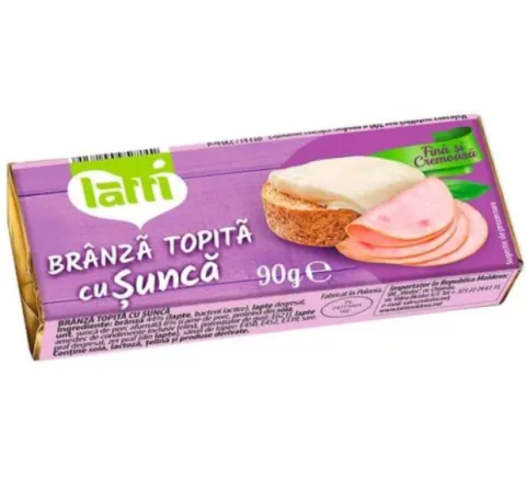 Brinza  Topita cu sunca 40% Latti