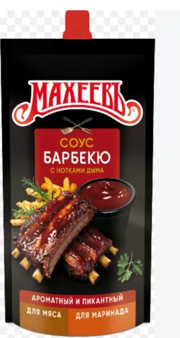 Ketchup "Махеевъ" "Barbeque"500gr. (Шашл) pach.d/p