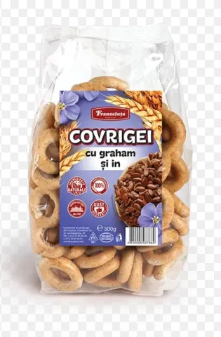 Covrigei uscaţi Ineluş cu Graham şi In 0,300 amb.